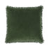 Freya, Cushion Cover, H50xW50cm, Dark Forest, Fringes